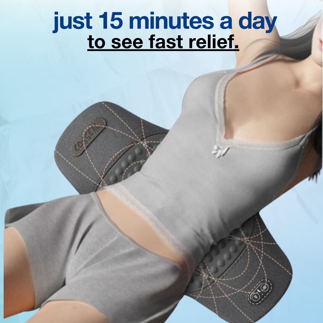 3-IN-1 LUMBAR MASSAGER PILLOW - 50% OFF TODAY