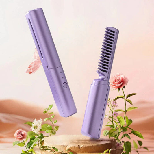 Mini Hair Straightener Comb