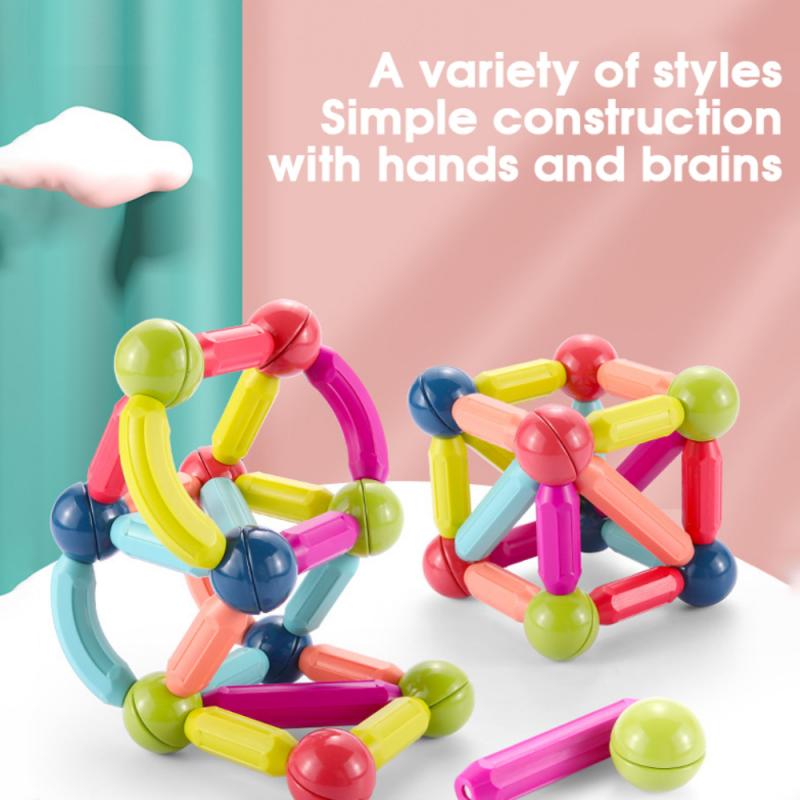 Interactive Magnetic Stick Building Blocks