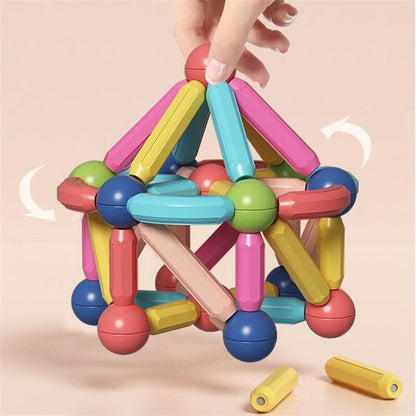 Interactive Magnetic Stick Building Blocks