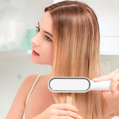 Sleek Hair Straightener Brush