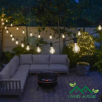 Solar LED Festoon Lights