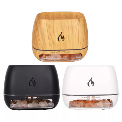 Flame Himalayan Salt Lamp Diffuser