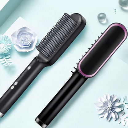 Sleek Hair Straightener Brush