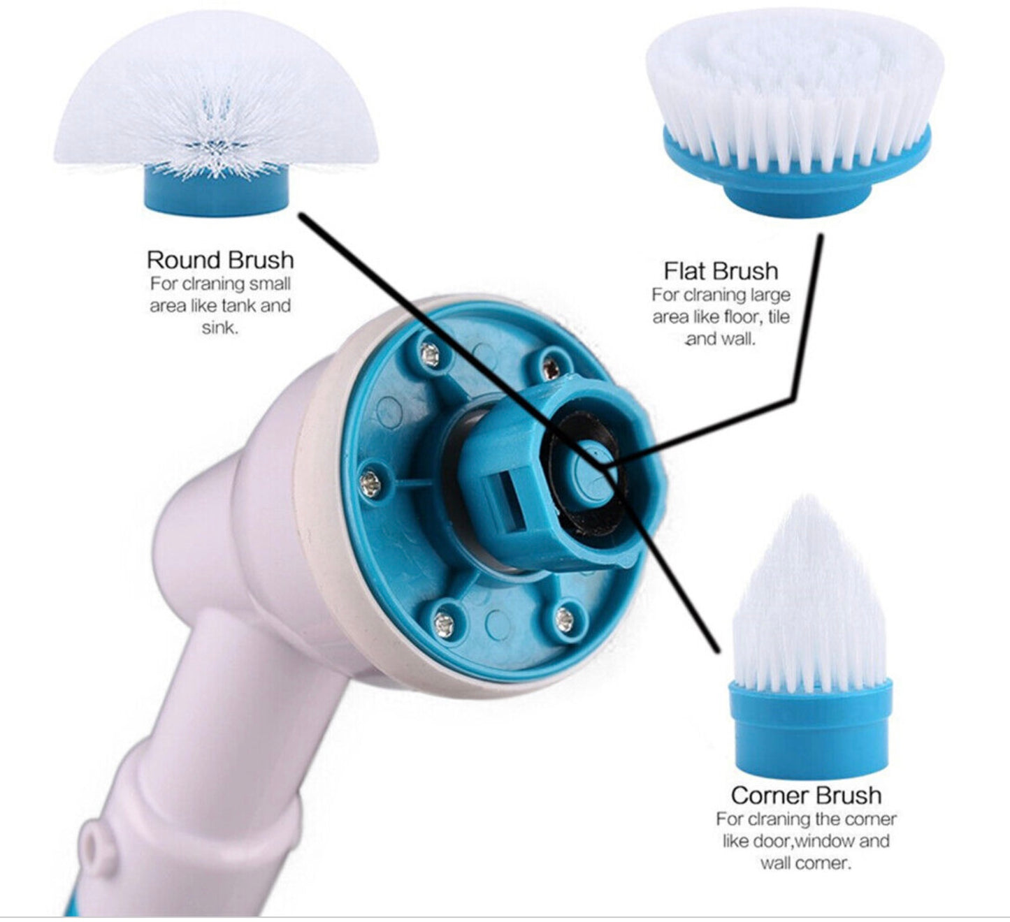 Cordless Electric Cleaning Scrubber